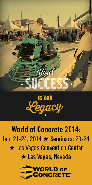 CLICK HERE to learn more about World of Concrete!