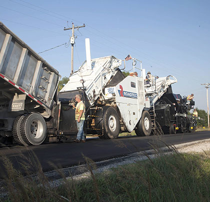 Markwell used Roadtec equipment