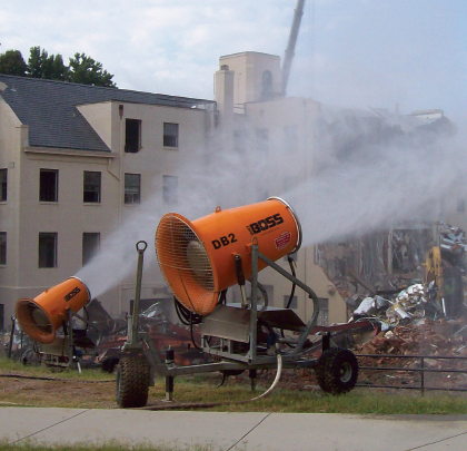 silica dust